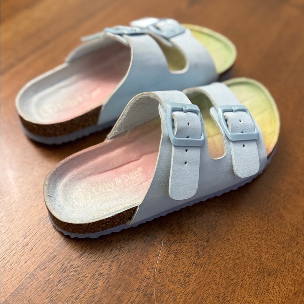 Lily & Dan Baby Blue Sandals - Sz 11/12